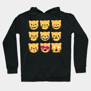 Cat moods Hoodie